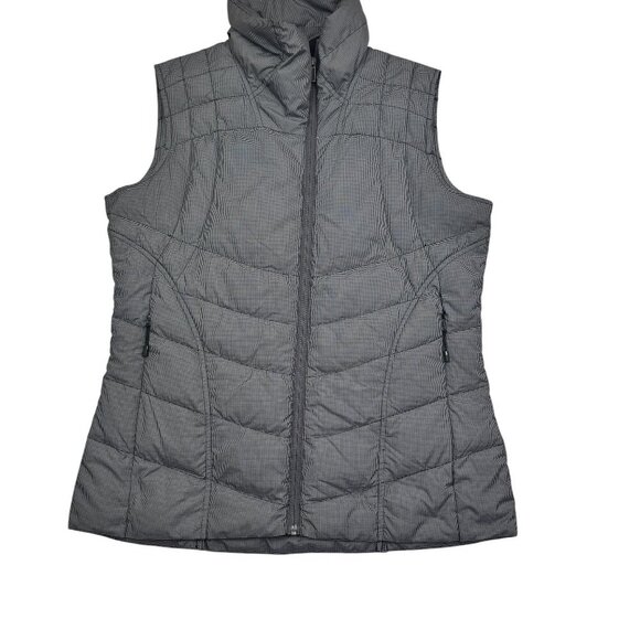 Nau Outdoor 100% Goose Down Gray Quilted Vest Women's Size Medium - Picture 1 of 6